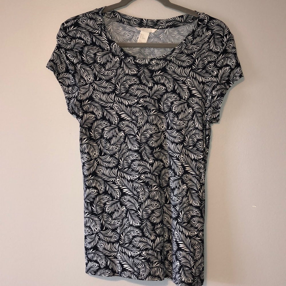 H&M Silky Short Sleeved Top